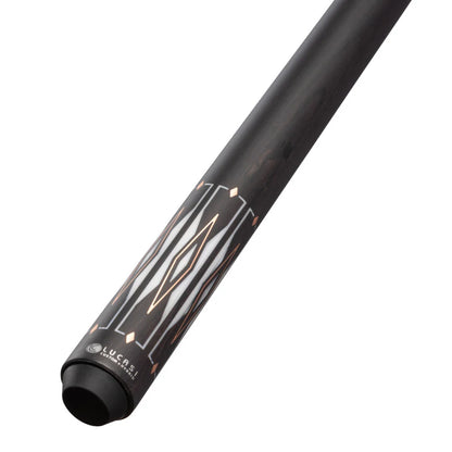 Lucasi Hybrid Matte Charcoal/Imitation Bone & Rose Gold Inlays