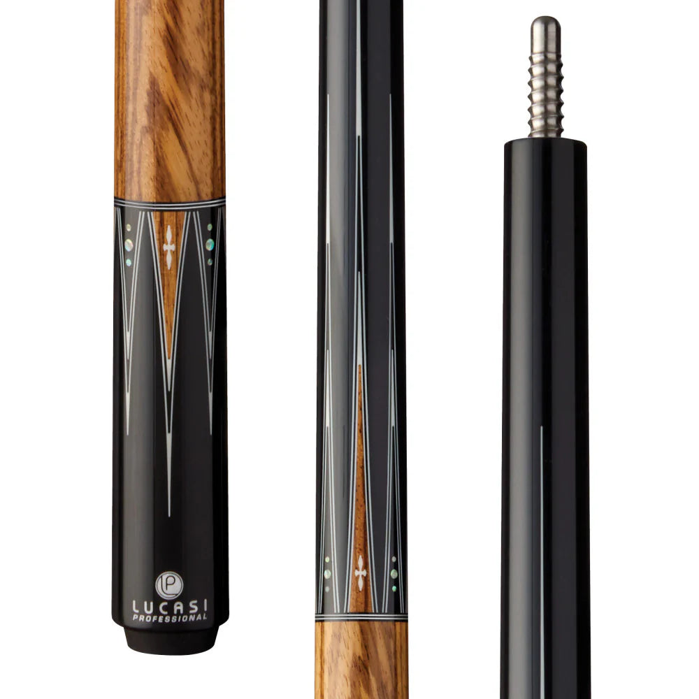 Lucasi Pro OD Series Zebrawood Cue Butt